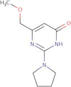 6-(Methoxymethyl)-2-(pyrrolidin-1-yl)-3,4-dihydropyrimidin-4-one