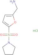 [5-(Pyrrolidin-1-ylsulfonyl)-2-furyl]methylaminehydrochloride