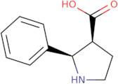 (2R,3S)-2-Phenyl-3-pyrrolidinecarboxylic acid