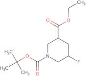 1-tert-Butyl 3-Ethyl 5-Fluoropiperidine-1,3-dicarboxylate