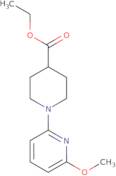 Ethyl 1-(6-methoxypyridin-2-yl)piperidine-4-carboxylate