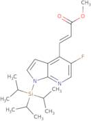 (E)-Methyl 3-(5-fluoro-1-(triisopropylsilyl)-1H-pyrrolo[2,3-b]pyridin-4-yl)acrylate