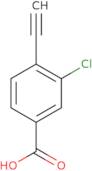 3-Chloro-4-ethynylbenzoic acid