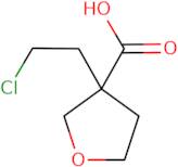 3-(2-Chloroethyl)oxolane-3-carboxylic acid