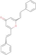 2,6-Distyryl-4H-pyran-4-one