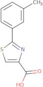 2-(3-Methylphenyl)-1,3-thiazole-4-carboxylic acid