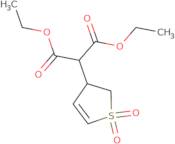 1,3-Diethyl 2-(1,1-dioxo-2,3-dihydro-1λ⁶-thiophen-3-yl)propanedioate