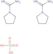 Bis(pyrrolidine-1-carboximidamide), sulfuric acid