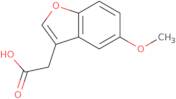 2-(5-Methoxy-1-benzofuran-3-yl)acetic acid