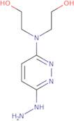 2-[(6-Hydrazinylpyridazin-3-yl)(2-hydroxyethyl)amino]ethan-1-ol