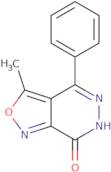 3-Methyl-4-phenyl-6H,7H-[1,2]oxazolo[3,4-d]pyridazin-7-one