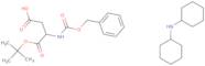 N-Cyclohexylcyclohexanamine (3S)-4-[(2-methylpropan-2-yl)oxy]-4-oxo-3-(phenylmethoxycarbonylamino)butanoic acid