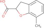 7-Methyl-2,3-dihydro-1-benzofuran-2-carboxylic acid