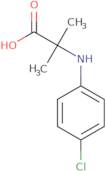 2-[(4-Chlorophenyl)amino]-2-methylpropanoic acid