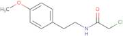 2-Chloro-N-[2-(4-methoxyphenyl)ethyl]acetamide