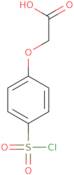 2-(4-(Chlorosulfonyl)phenoxy)acetic acid