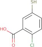 2-Chloro-5-sulfanylbenzoic acid