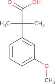 2-(3-Methoxyphenyl)-2-methylpropanoic acid