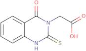 2-(4-Oxo-2-sulfanyl-3,4-dihydroquinazolin-3-yl)acetic acid