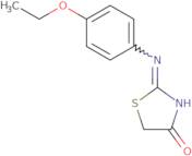 (2Z)-2-[(4-Ethoxyphenyl)imino]-1,3-thiazolidin-4-one