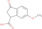 6-Methoxy-3-oxo-2,3-dihydro-1H-indene-1-carboxylic acid