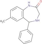 7-Methyl-5-phenyl-1,3,4,5-tetrahydro-2H-1,4-benzodiazepin-2-one