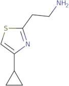 2-(4-Cyclopropyl-1,3-thiazol-2-yl)ethan-1-amine