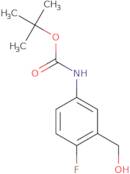 tert-Butyl N-[4-fluoro-3-(hydroxymethyl)phenyl]carbamate