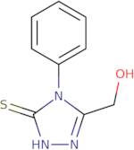 (4-Phenyl-5-sulfanyl-4H-1,2,4-triazol-3-yl)methanol