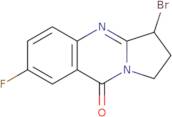 3-Bromo-7-fluoro-1H,2H,3H,9H-pyrrolo[2,1-b]quinazolin-9-one