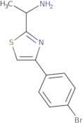 1-[4-(4-Bromophenyl)-1,3-thiazol-2-yl]ethan-1-amine