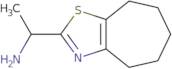 1-{4H,5H,6H,7H,8H-Cyclohepta[D][1,3]thiazol-2-yl}ethan-1-amine