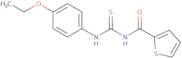 N-(((4-ethoxyphenyl)amino)thioxomethyl)-2-thienylformamide