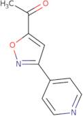 1-(3-(Pyridin-4-yl)isoxazol-5-yl)ethanone