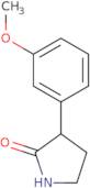 3-(3-Methoxyphenyl)pyrrolidin-2-one