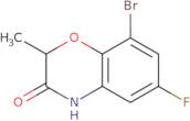 8-Bromo-6-fluoro-2-methyl-2,4-dihydro-1,4-benzoxazin-3-one