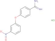 4-(3-Nitrophenoxy)benzene-1-carboximidamide hydrochloride