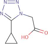 2-(5-Cyclopropyl-1H-1,2,3,4-tetrazol-1-yl)acetic acid