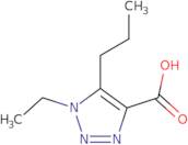 1-Ethyl-5-propyl-1H-1,2,3-triazole-4-carboxylic acid