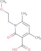 1-(2-Methoxyethyl)-4,6-dimethyl-2-oxo-1,2-dihydropyridine-3-carboxylic acid