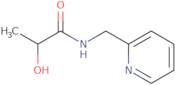 2-Hydroxy-N-[(pyridin-2-yl)methyl]propanamide