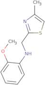 2-Methoxy-N-[(4-methyl-1,3-thiazol-2-yl)methyl]aniline