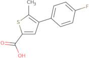 4-(4-Fluorophenyl)-5-methylthiophene-2-carboxylic acid