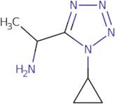 1-(1-Cyclopropyl-1H-1,2,3,4-tetrazol-5-yl)ethan-1-amine
