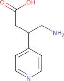 4-Amino-3-(pyridin-4-yl)butanoic acid