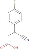 3-Cyano-3-(4-fluoro-phenyl)-propionic acid