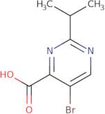 5-Bromo-2-(propan-2-yl)pyrimidine-4-carboxylic acid