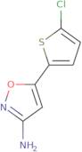 5-(5-Chlorothiophen-2-yl)-1,2-oxazol-3-amine