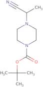 tert-Butyl 4-(1-cyanoethyl)piperazine-1-carboxylate