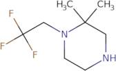 2,2-Dimethyl-1-(2,2,2-trifluoroethyl)piperazine